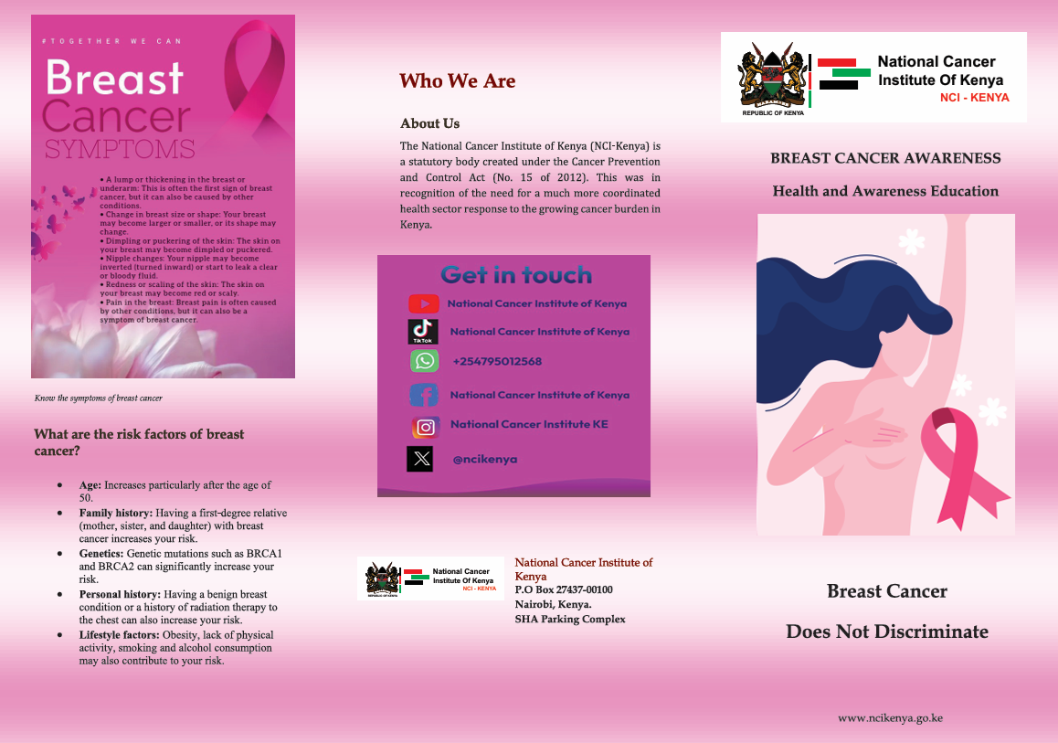 Breast Cancer Awareness Flyer